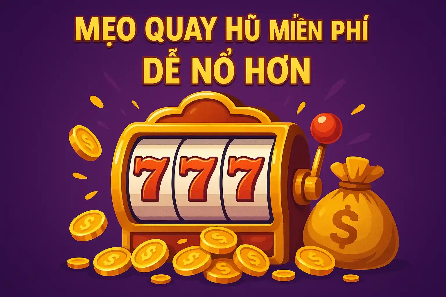 Quay Hũ Miễn Phí – Chơi Free Cực Dễ, Nhận Thưởng Không Cần Nạp 7 Mẹo Quay Hũ Miễn Phí Dễ Nổ Hơn